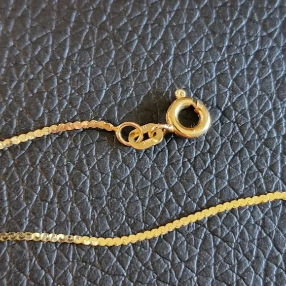 14k 💛Gold Serpentine 7" Bracelet - Picture 2 of 4